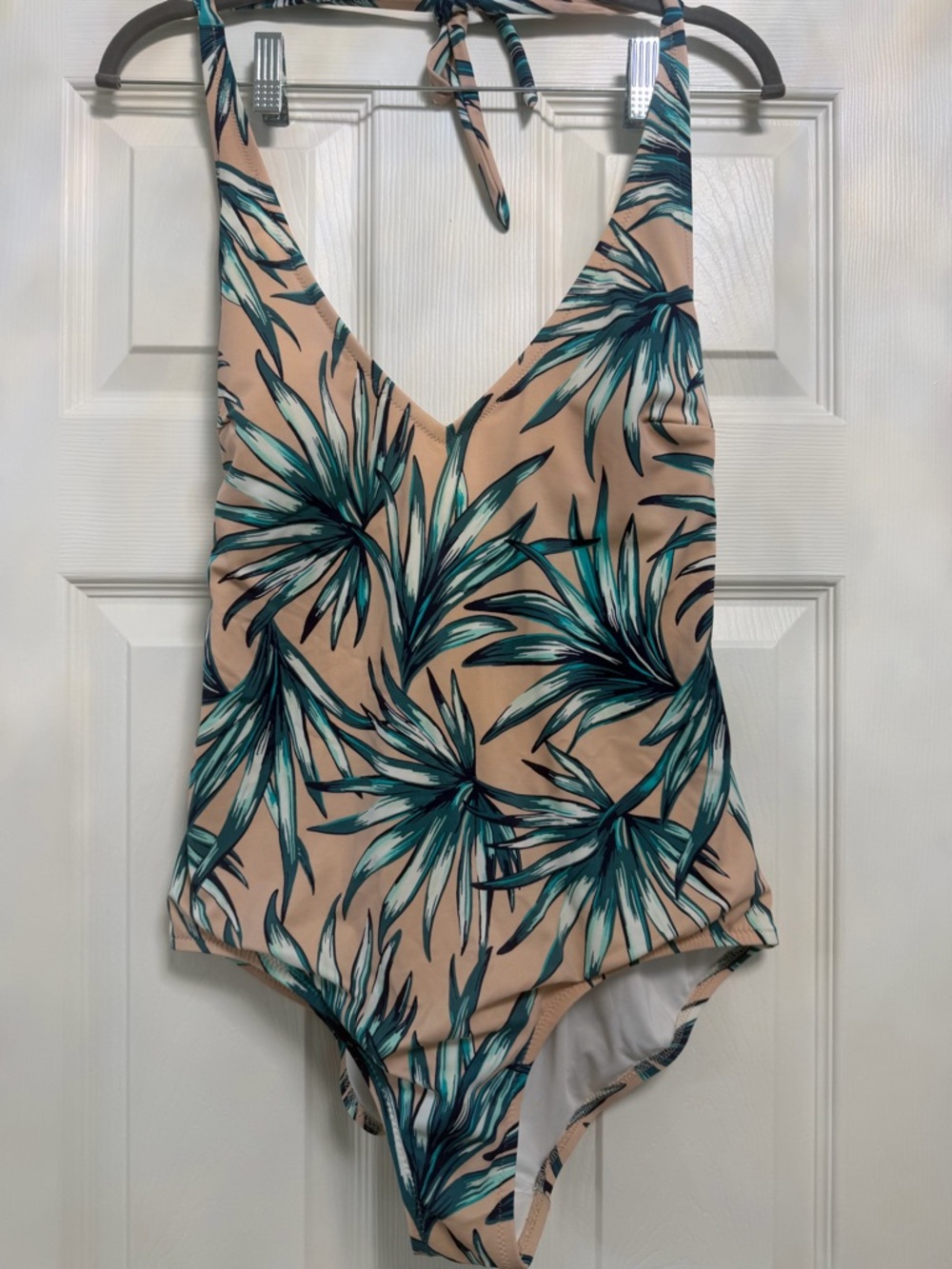 PINK Victoria's Secret Tropical One Piece Bathing Suit Size Large